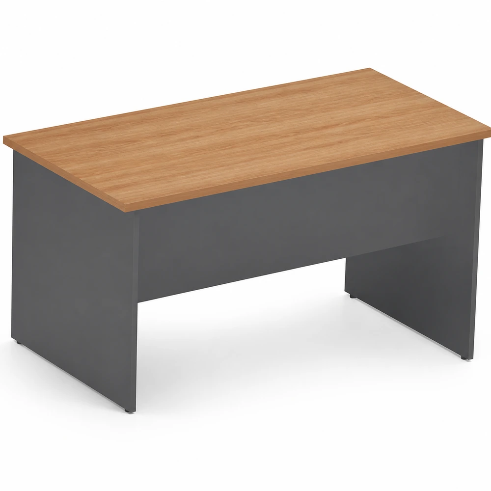 Mesa reta pé painel