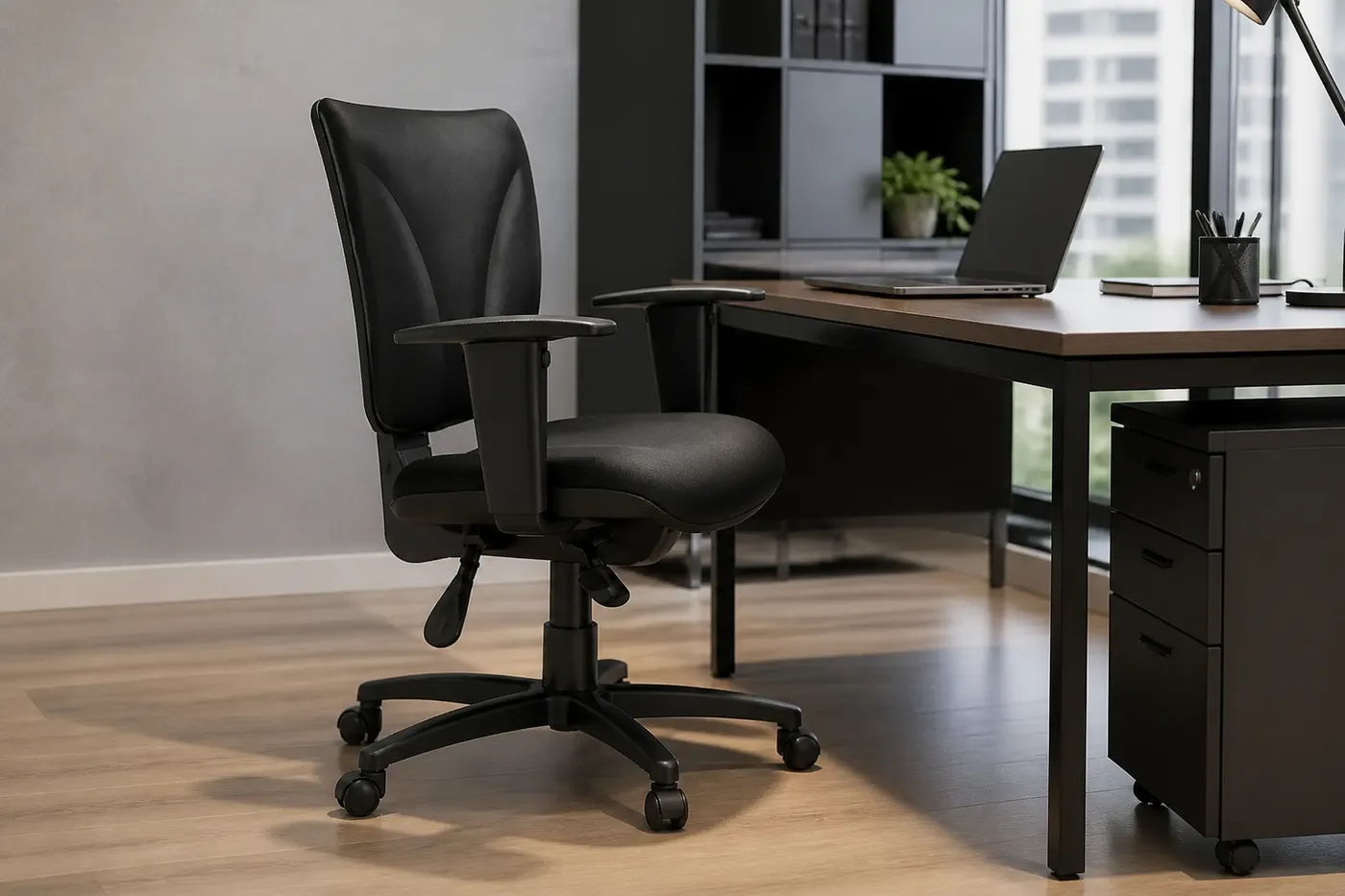 Cadeira Be-One com Backsystem — aplicação em ambiente