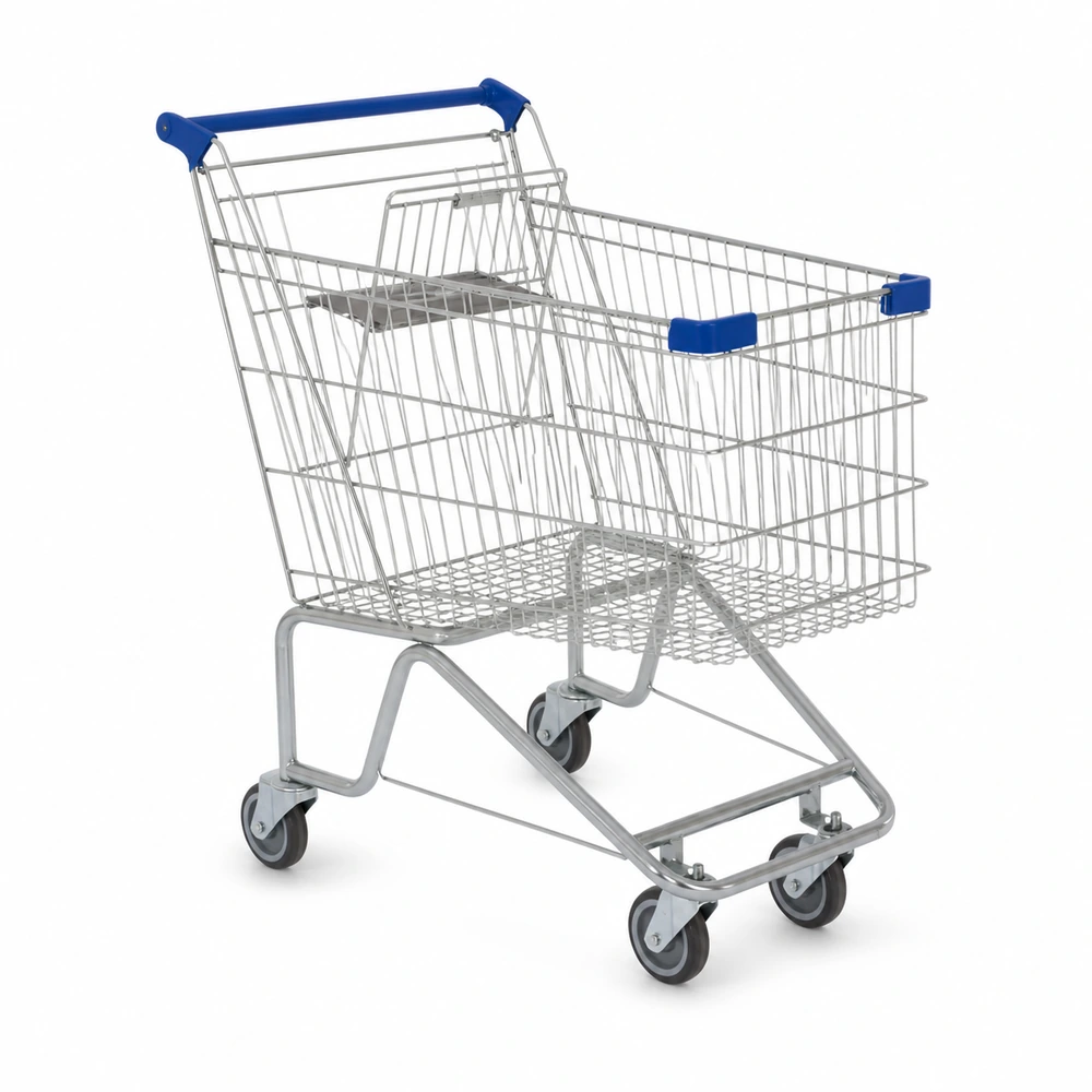 Carrinho de compras simples 160L